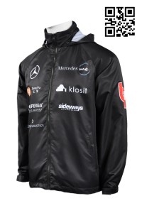 J477 custom racing team jackets, heat transfer printing jackets, windbreaker jackets with lining coat supplier company